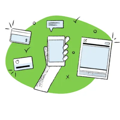 Green employee benefits graphic